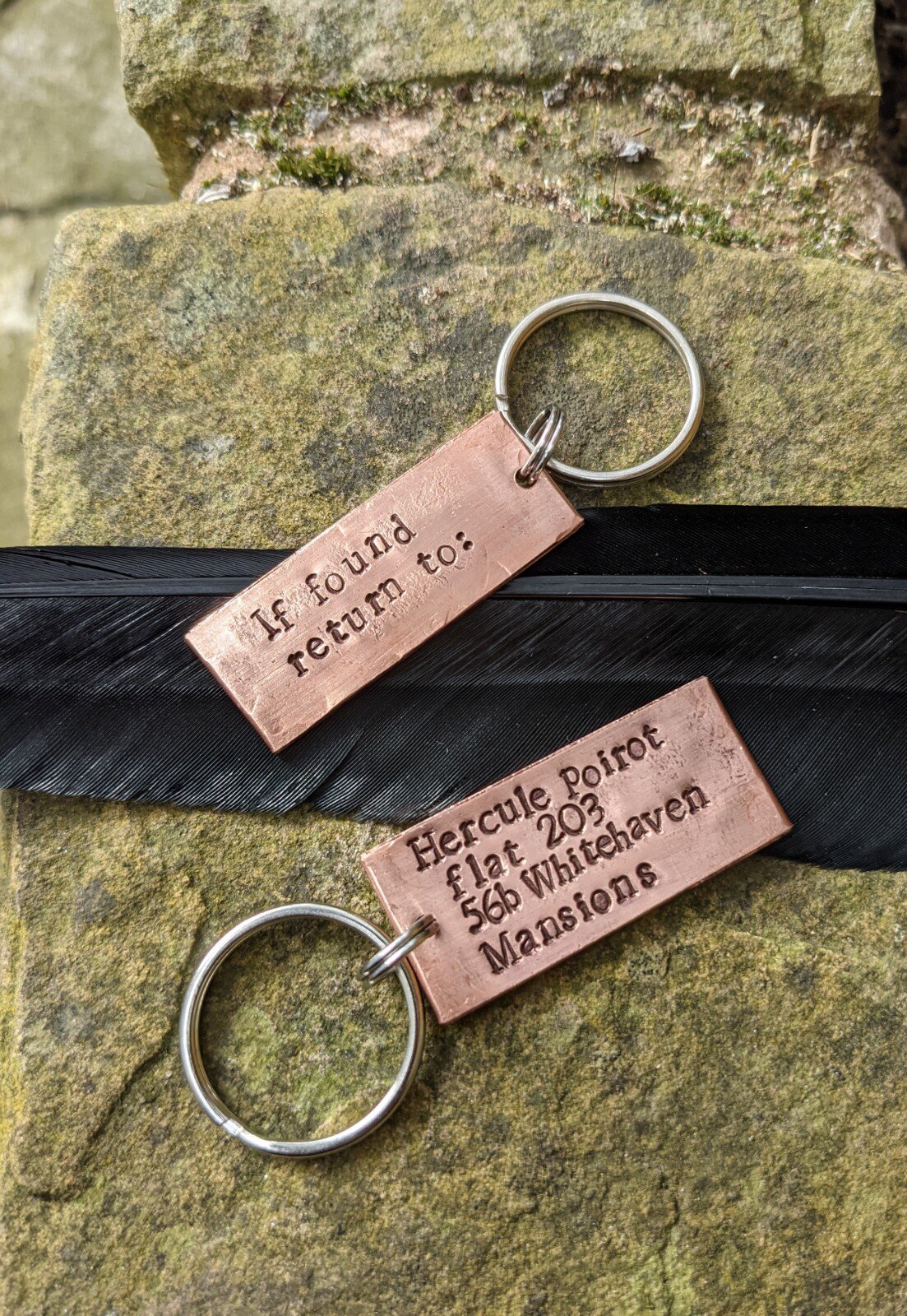 If you love bargain hunting, these are great opportunities for scoring deals. Literary Homes Hercule Poirot Flat 203 56b Whitehaven Mansions Handmade Copper Keyring The Crow Emporium